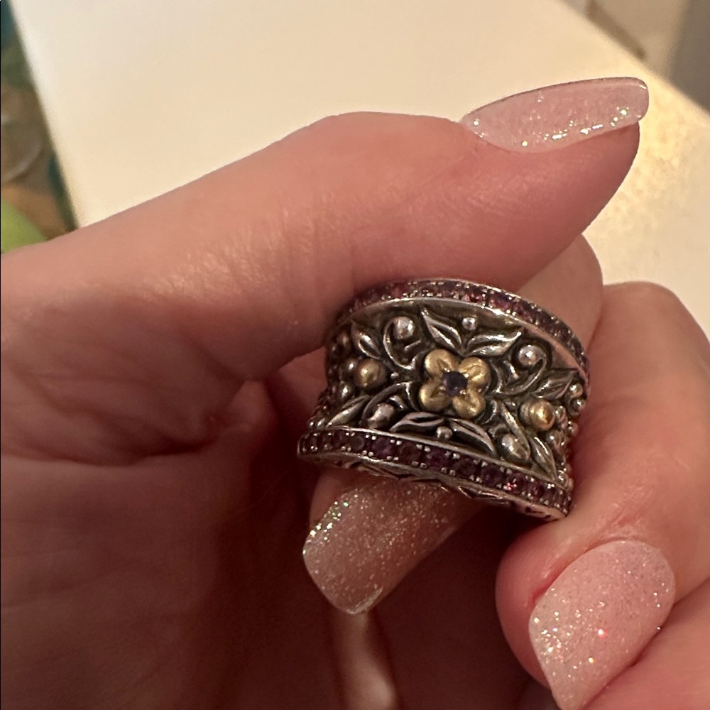 Barbara Bixby SS/18k Ring